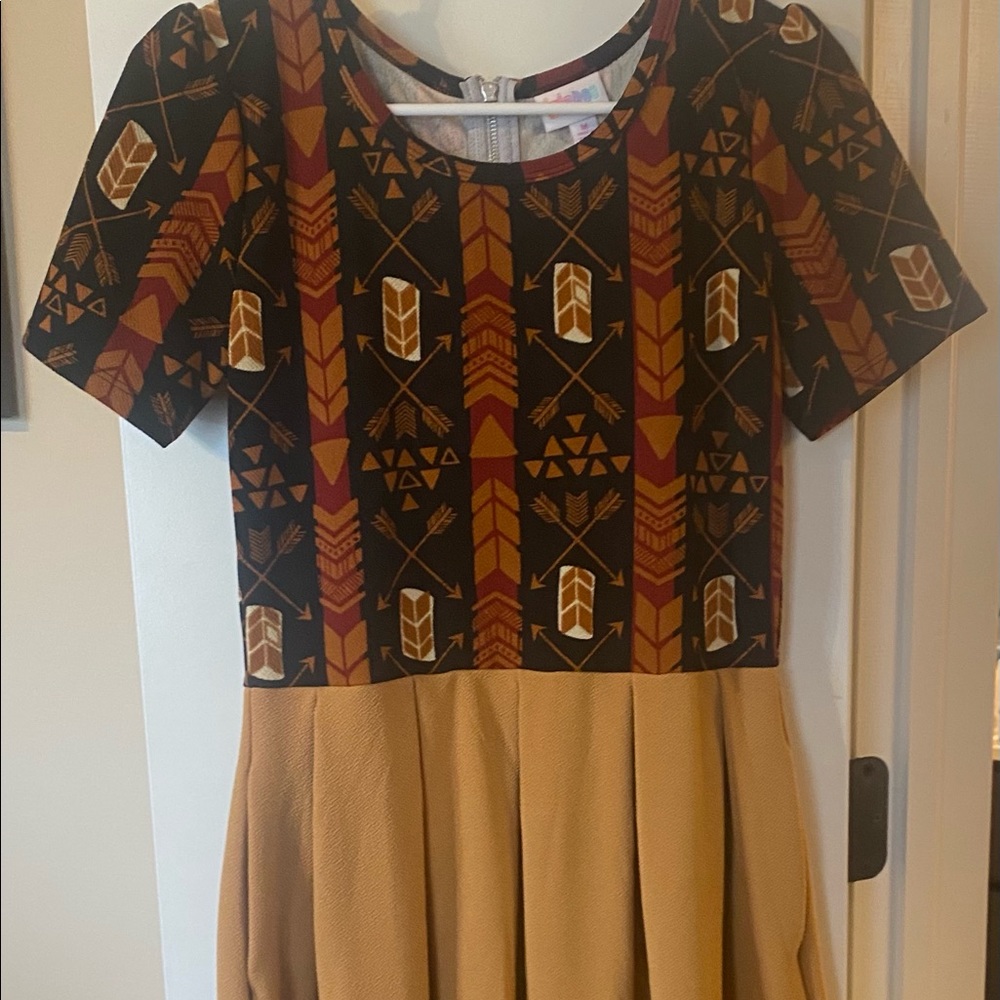 LuLaRoe Amelia Dress, M